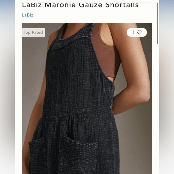 Anthropologie La Biz Maronie romper - Picture 6 of 10